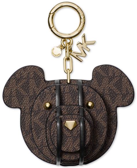 michael michael kors 3d signature bear charm|Michael Kors Signature 3D Bear Purse Charm Key Chain .